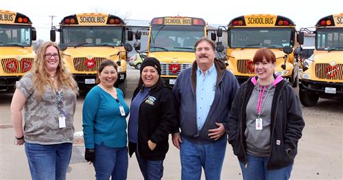 Rockwall ISD Bus Drivers Create Loving Environment for Students on Valentine's Day 